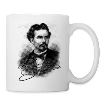Da Kini - schwarze Edition - Tasse - Weiß - Rechts