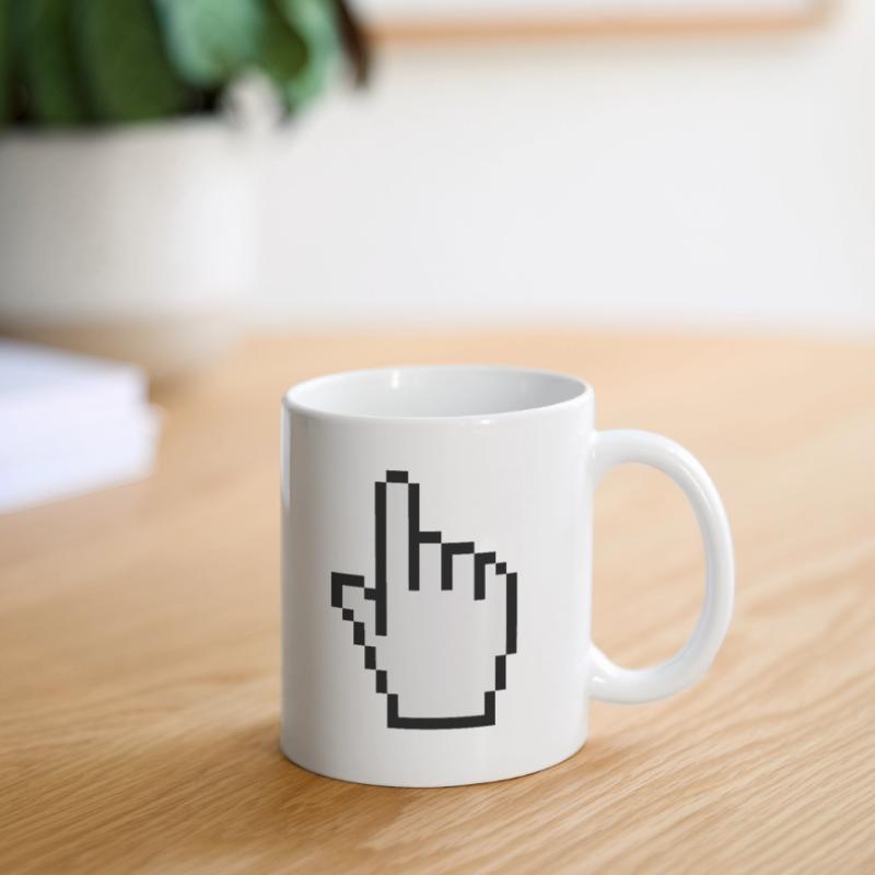 pointer / cursor Tasse