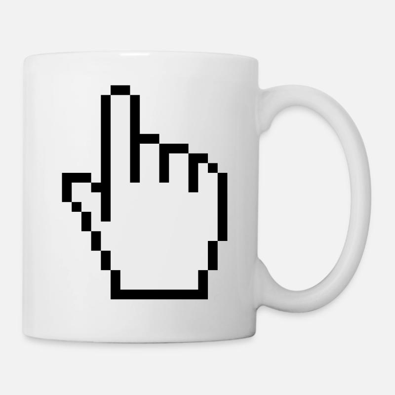 pointer / cursor - Mug - white