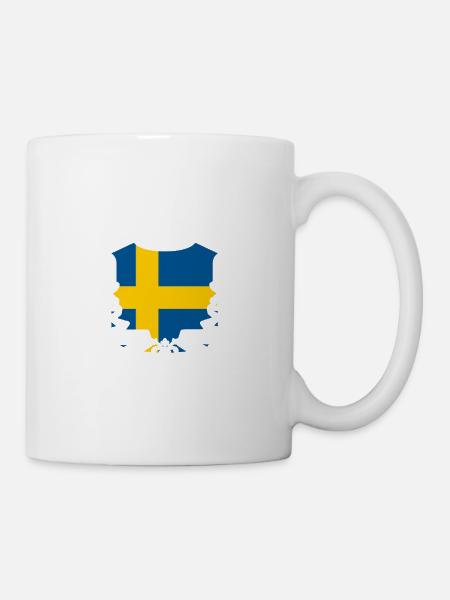 Sverige - Sweden - Schweden - Mug blanc - blanc