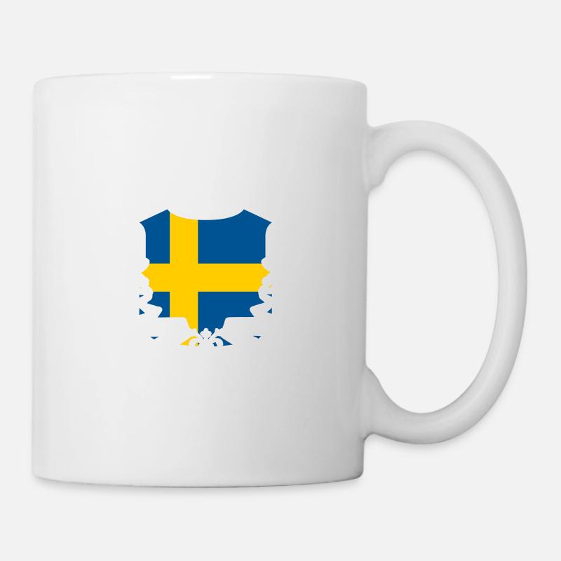 Sverige - Sweden - Schweden - Mug blanc - blanc