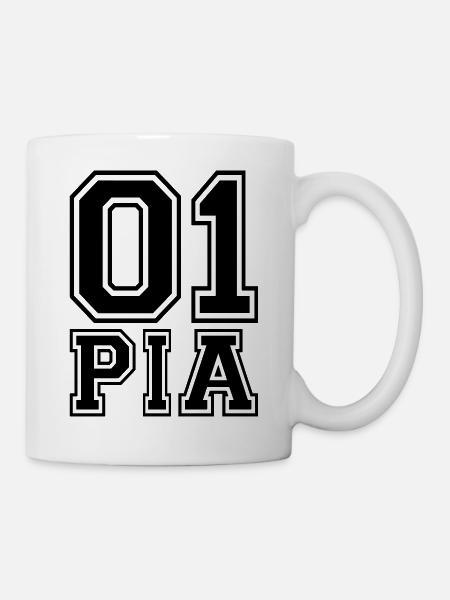 Pia - Name - Mug - white