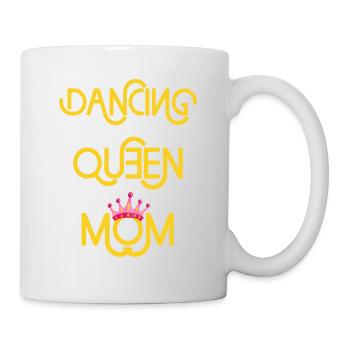 Dancing Queen Mom - Tasse - Weiß - Rechts