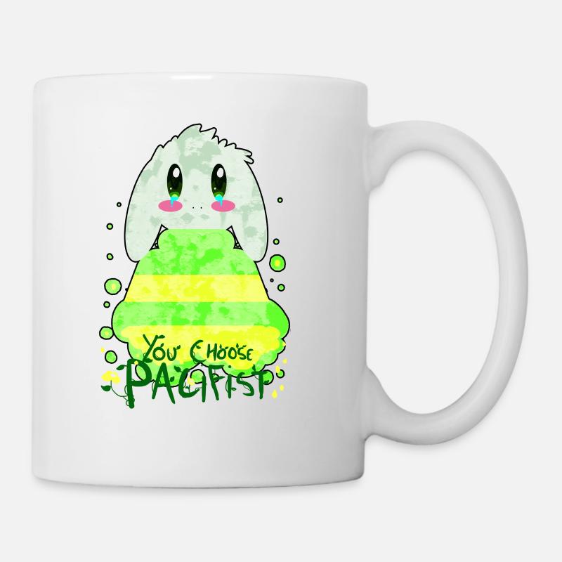 Sie wählen Pacifist - Tasse - Weiß
