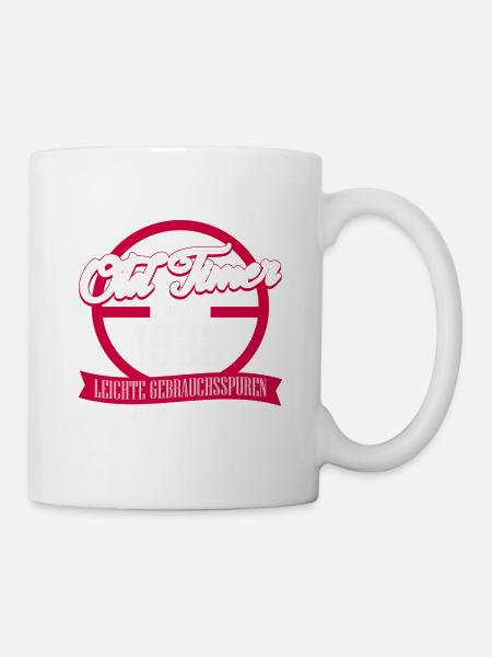 Oldtimer - Baujahr 1932 - Topzustand - DE - Tasse - Weiß