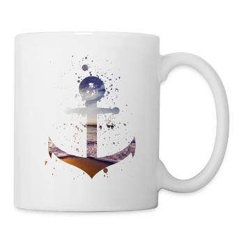 Anker - Tasse - Weiß - Rechts