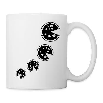 pizza pizza - Mug blanc - blanc - Droite