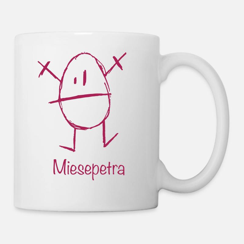 miesepetra - Tasse - Weiß