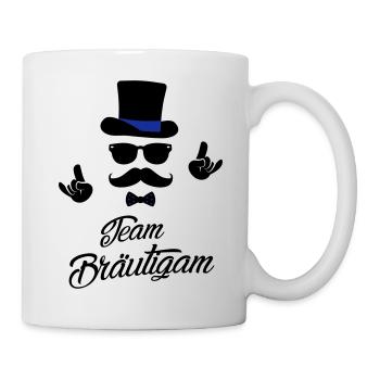 team Groom Bräutigam Polterabend Hochzeit - Mug blanc - blanc - Droite