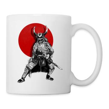 Samurai - Tasse - Weiß - Rechts