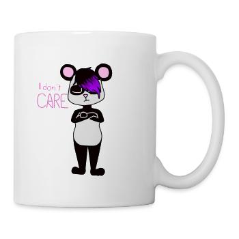 Panda I DONT CARE - Mug - white - Right