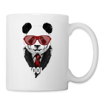Panda - It's Cool Man - Gift Idea - Mug - white - Right