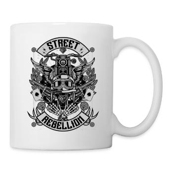 Street Rebellion - Mug blanc - blanc - Droite