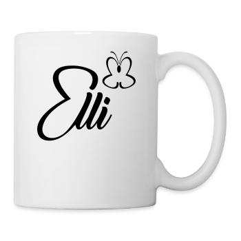 elli butterfly - Mug - white - Right