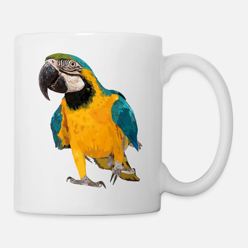 Ara ararauna - Mug blanc - blanc