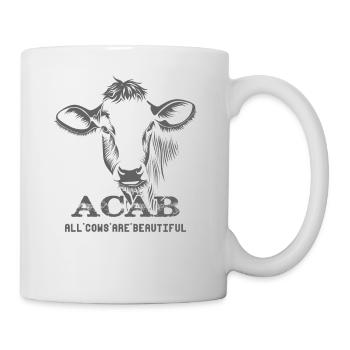 All cows are beautiful - Tasse - Weiß - Rechts
