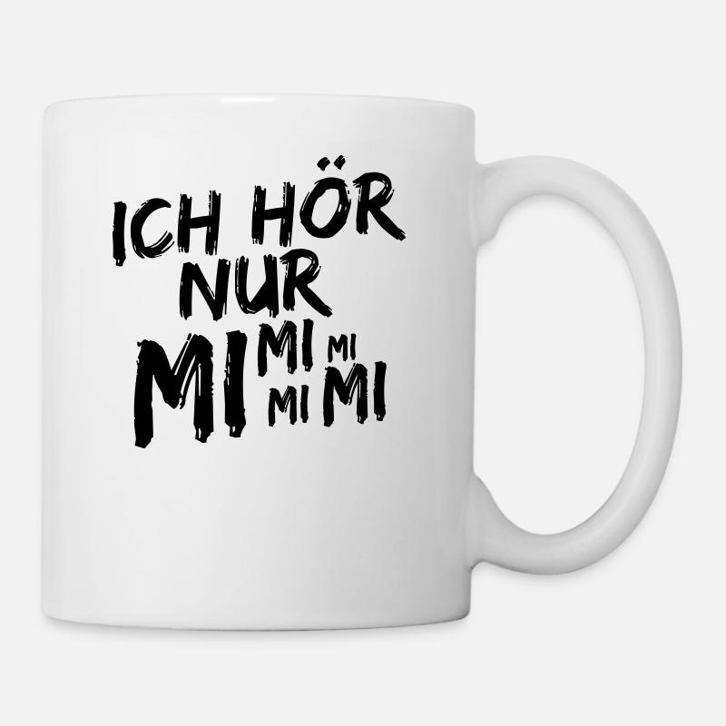 mimimimi - Tasse - Weiß