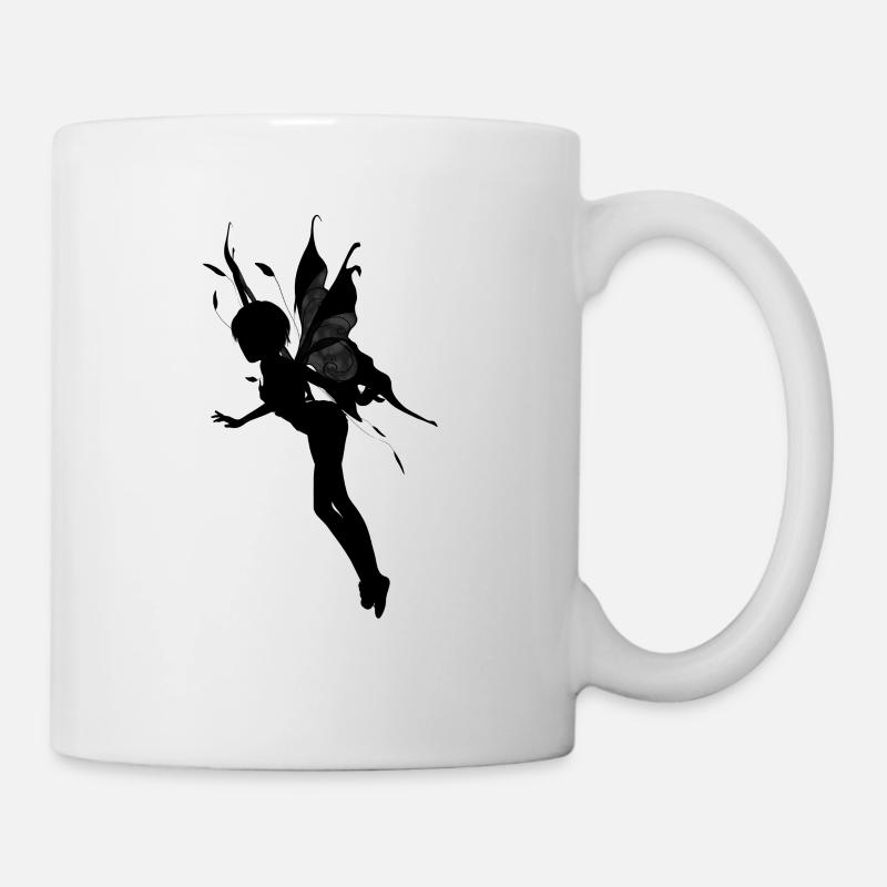The black fairy - Mug - white
