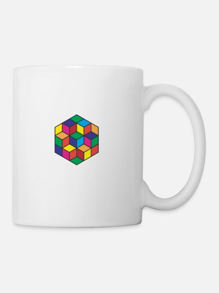 Abstract - Mug - white
