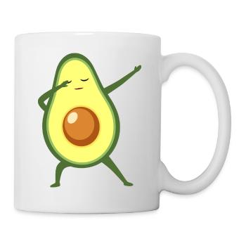 Avocado Dab Dance - Mug blanc - blanc - Droite