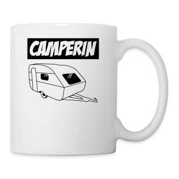 Camperin - Die besten Frauen der Welt! - Tasse - Weiß - Rechts