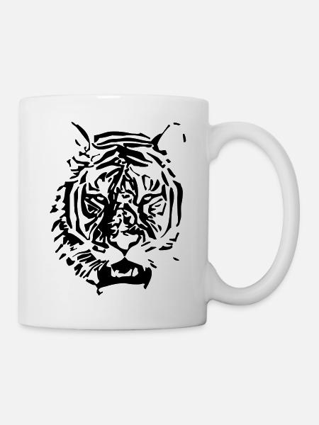 Tiger - Mug - white