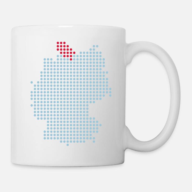 Schleswig-Holstein - Kiel und Lübeck - Tasse - Weiß