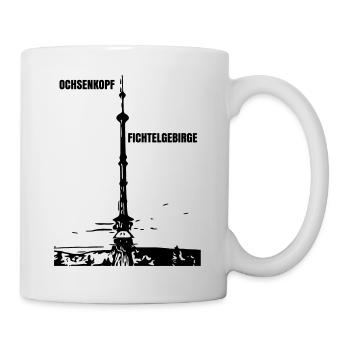 OchsenkopfTower - Tasse - Weiß - Rechts
