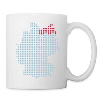Mecklembourg-Poméranie occidentale - Mug blanc - blanc - Droite