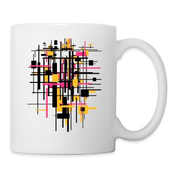 Baustelle - Tasse - Weiß - Rechts