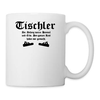 tischler - Tasse - Weiß - Rechts
