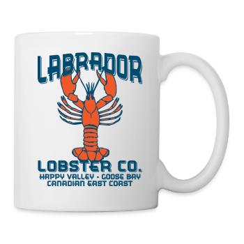 Labrador Lobster Co. - Tasse - Weiß - Rechts