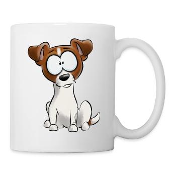 Ich bin Jack-Russell-Terrier - Tasse - Weiß - Rechts
