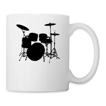 Drums - Mug - white - Right