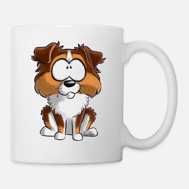 Ich bin Australian Shepherd Red Habs - Tasse - Weiß