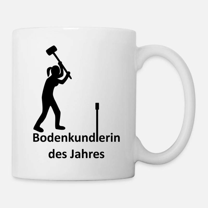 Bodenkundlerin des Jahres - Tasse - Weiß