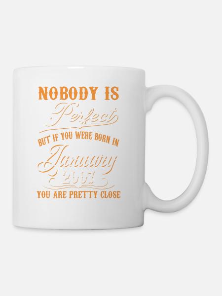 If You Born In January 2007 - Mug - white