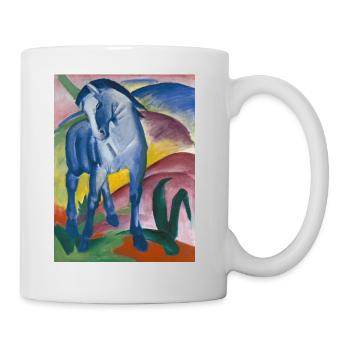 Franz Marc: Blue horse I - Mug - white - Right