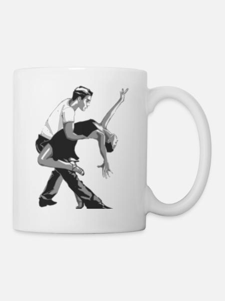 Danseurs de tango - Mug blanc - blanc