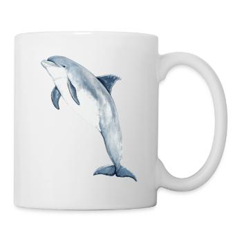 Großer Tümmler - Tümmler - Grand Dauphins - Tasse - Weiß - Rechts