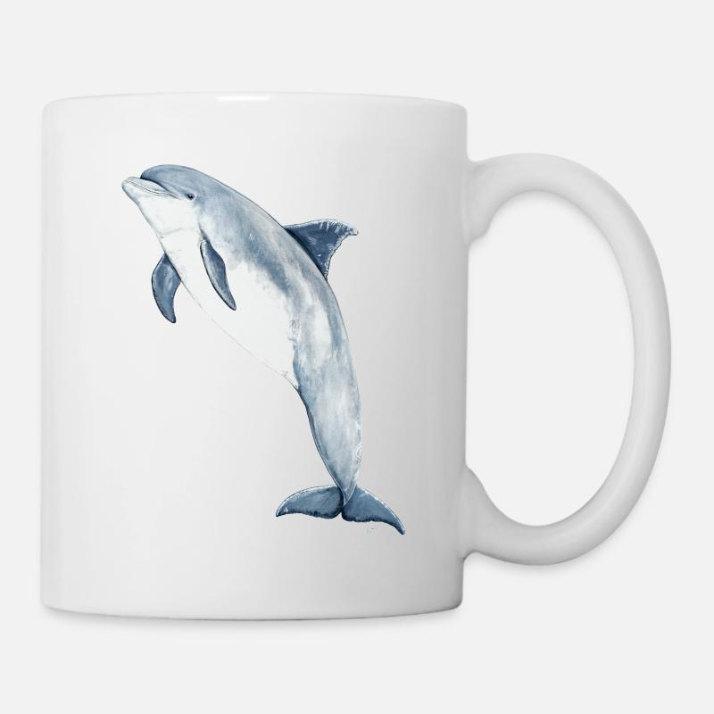 Großer Tümmler - Tümmler - Grand Dauphins - Tasse - Weiß