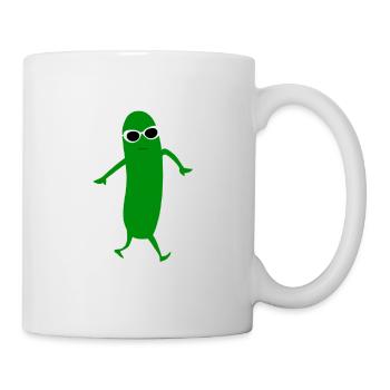Cool as a cucumber - Mug - white - Right
