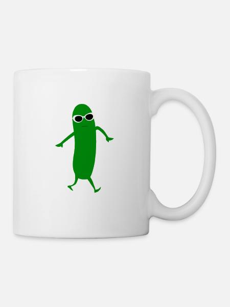 Cool as a cucumber - Mug - white