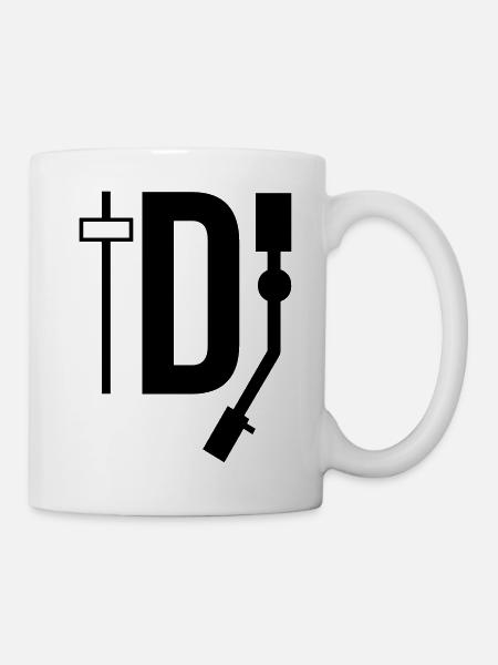 DJ - DEEJAY - Tasse - Weiß