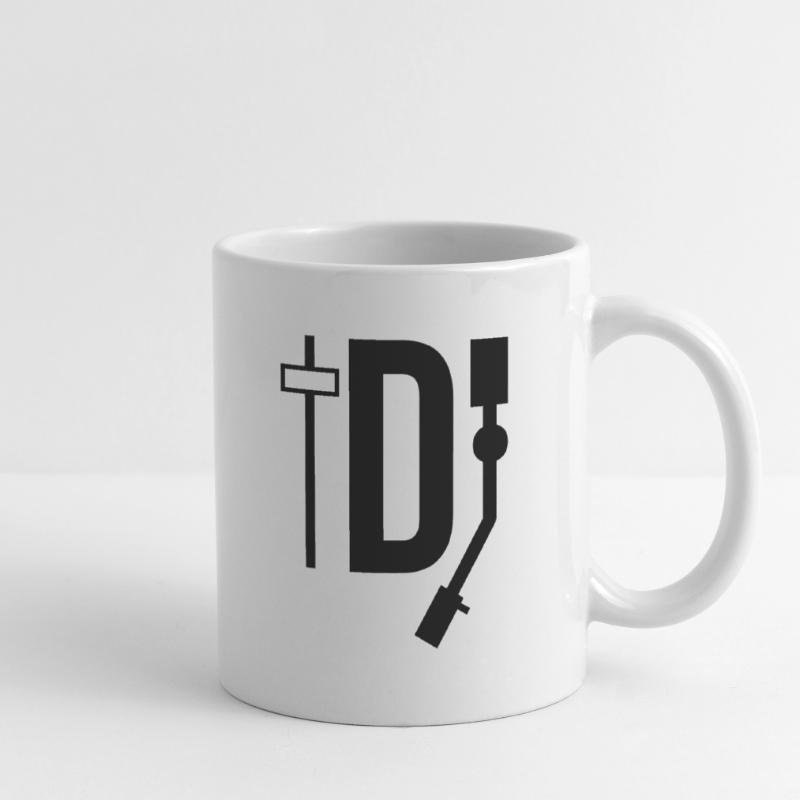 DJ - DEEJAY Mug blanc