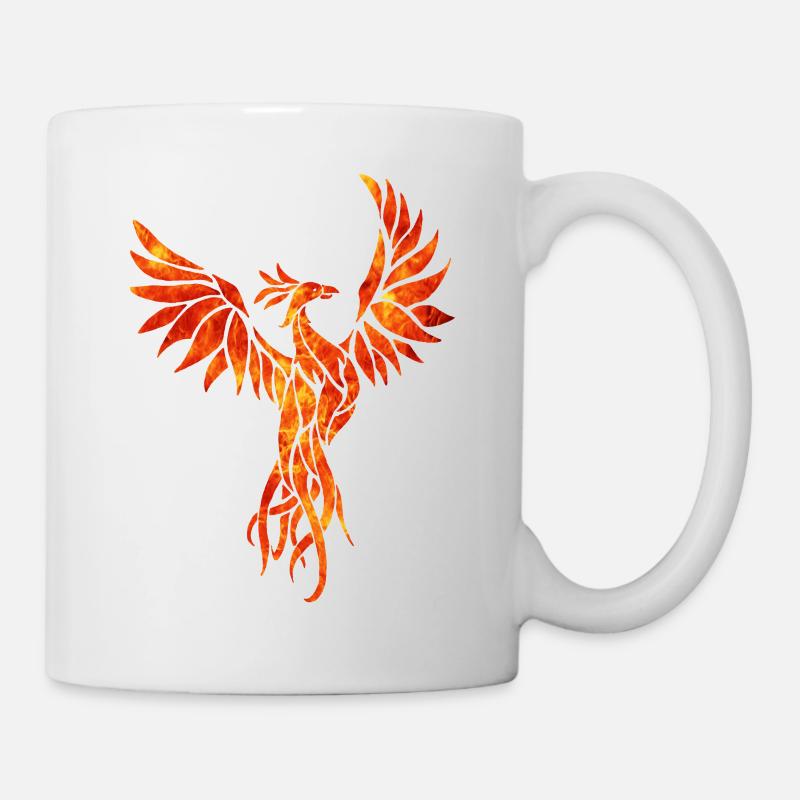 fire phoenix - Mug - white