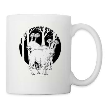 Wood Wild Animals - Mug blanc - blanc - Droite