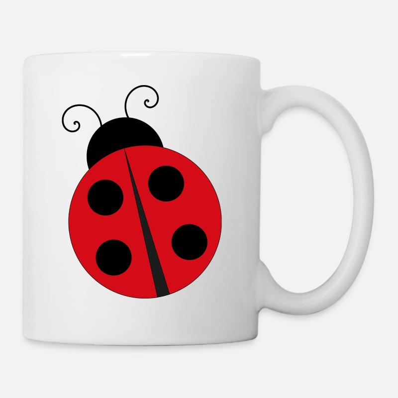 Marienkäfer Ladybug - Tasse - Weiß