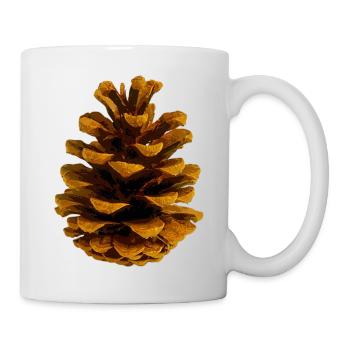 Pine cone - Mug - white - Right