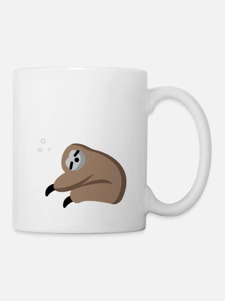 Nap all day sleep all night - Tasse - Weiß